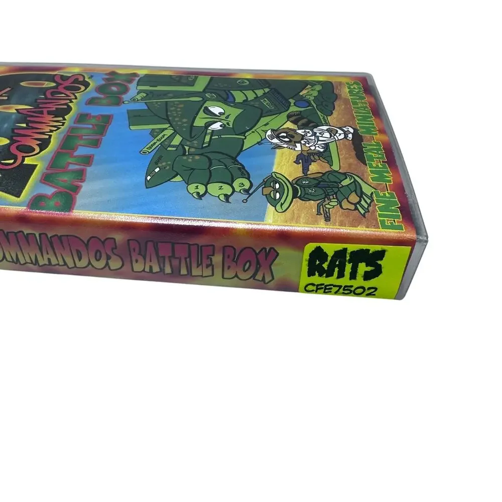 Critter Commandos 2000 Battle Box Fine Metal Miniatures Rats